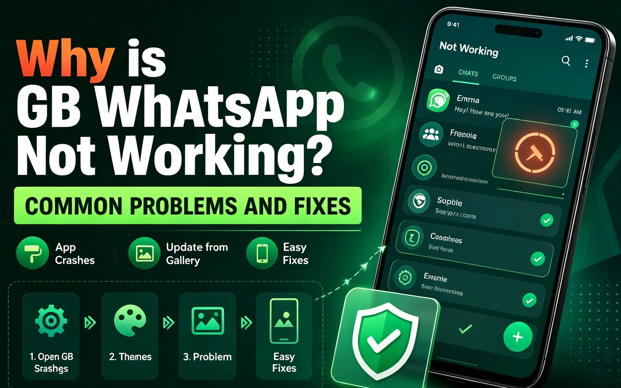 Why Is GB WhatsApp Not Working? Common Problems and Fixes