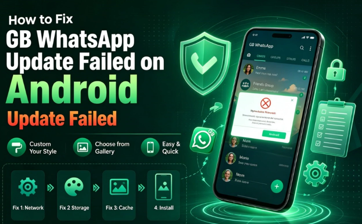How to Fix GB WhatsApp Update Failed on Android